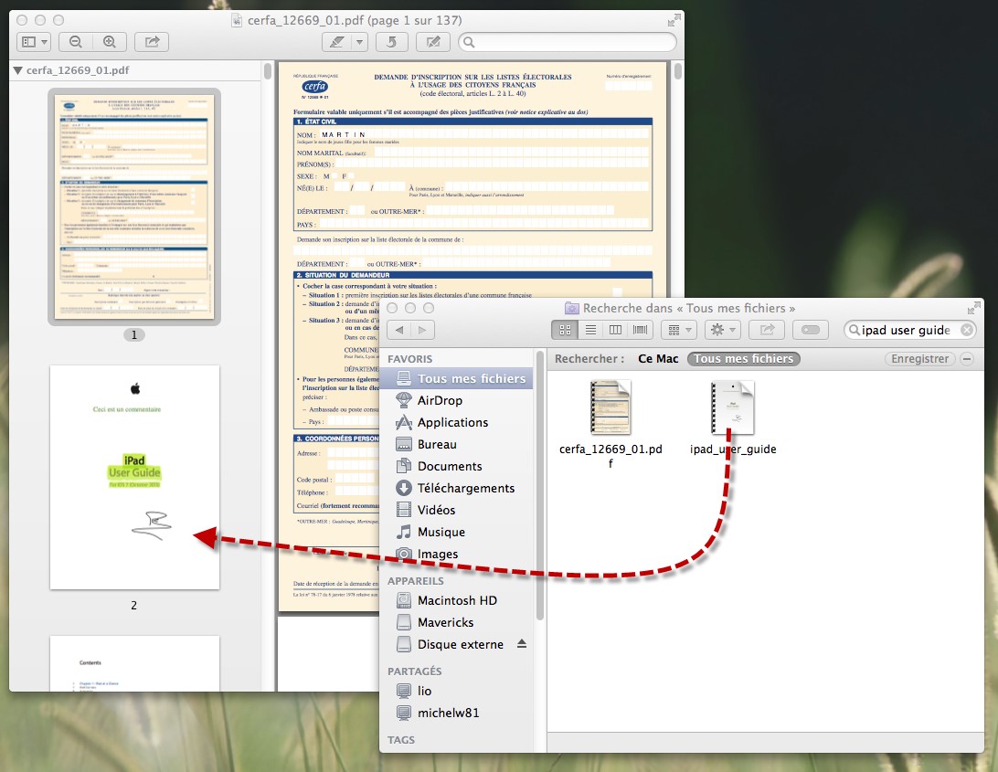 comment modifier ordre pages pdf