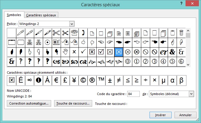 Formulaire PDF - Case à cocher