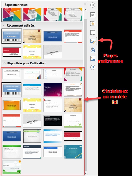 mode presentation libreoffice