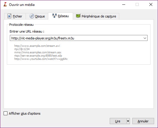 le multiposte freebox vlc media player