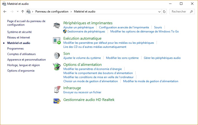 Windows 10 - Eteindre l'écran avec le bouton Marche/Arrêt - Médiaforma
