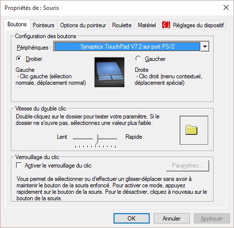 Déplacer automatiquement la souris sur le bouton par défaut