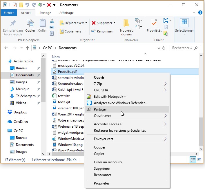 Partage De Dossier Windows 10 Comment Mettre En Place Un Partage De 