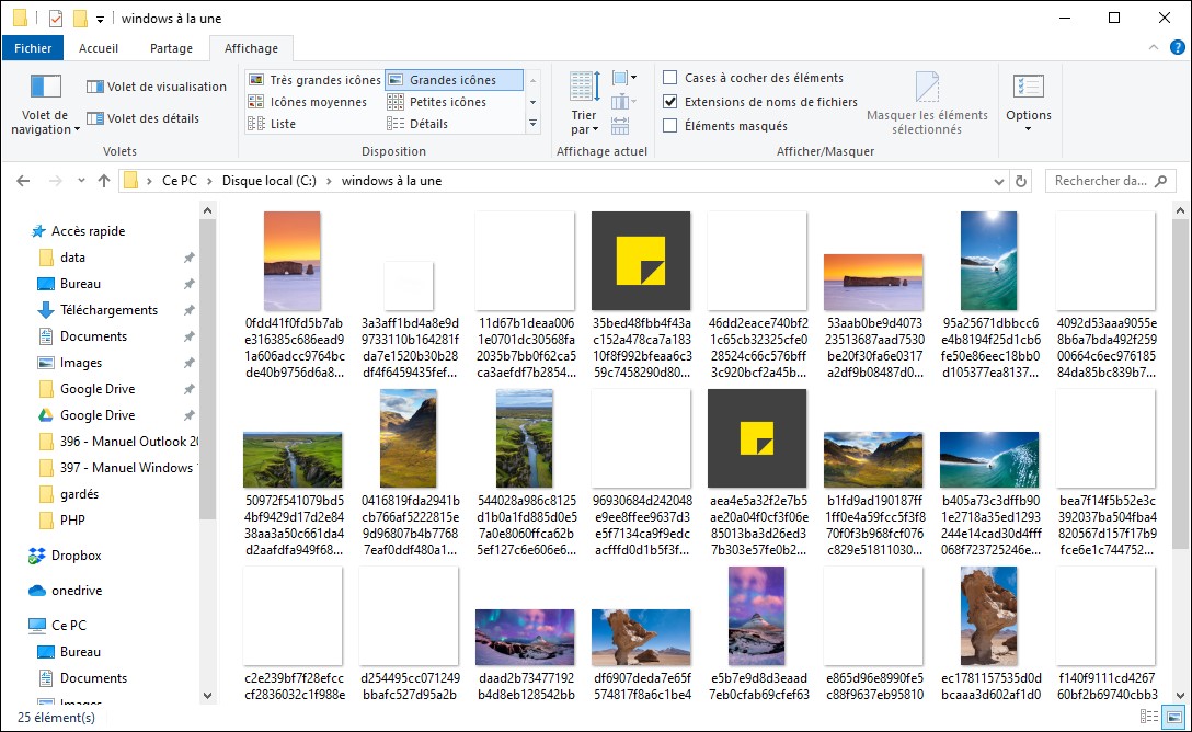 Windows 10 Récupérer Les Images Windows à La Une Médiaforma