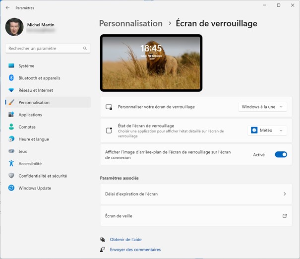 Windows 11 Modifier L arri re plan De L cran De Verrouillage 